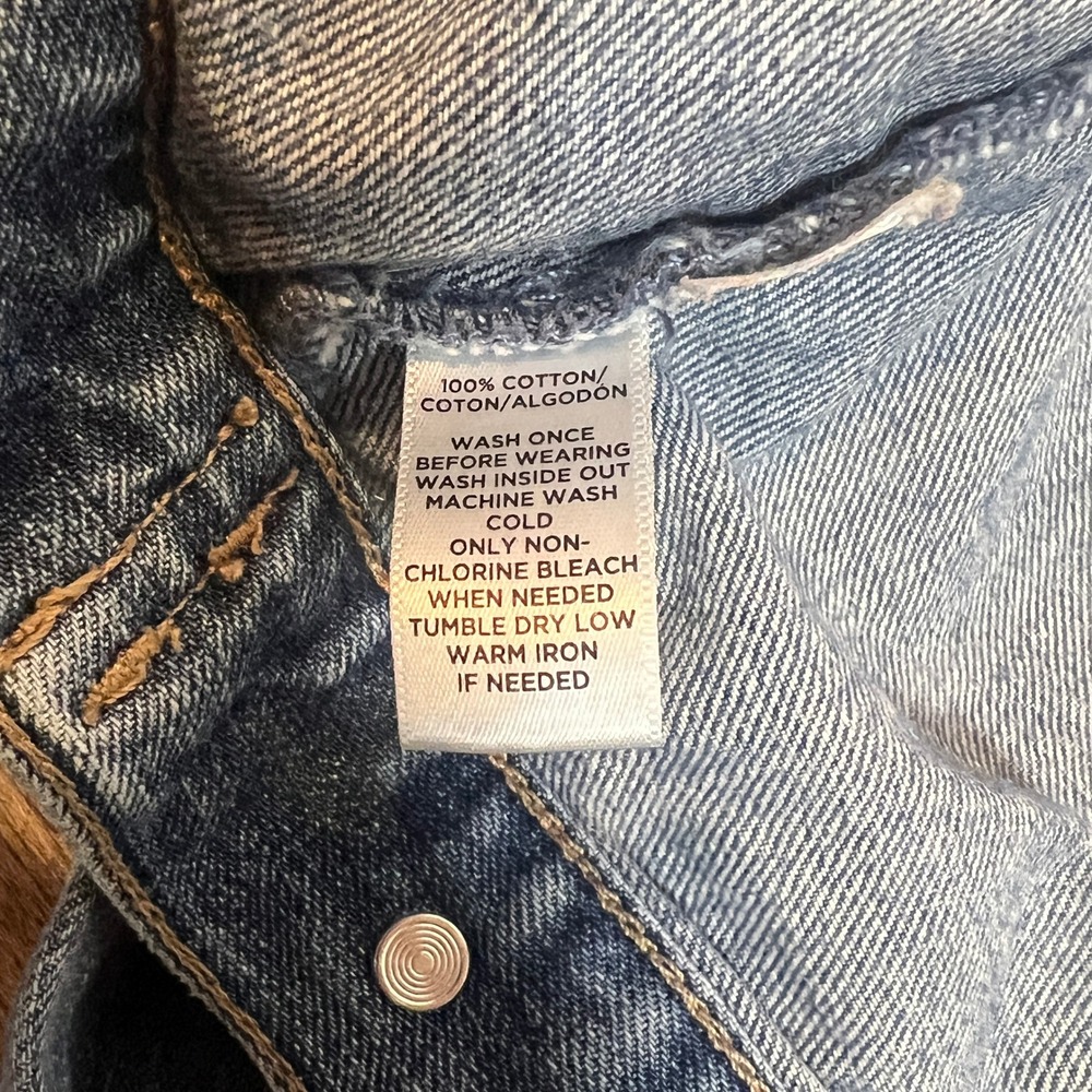 Ann Taylor LOFT Classic Denim Jean Jacket Women's Small - Picture 7 of 8